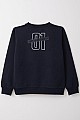 Erkek Çocuk Sweatshirt Yazı Baskılı Lacivert (4-8 Yaş)