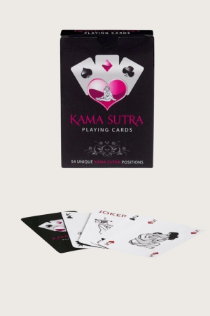 Sexi Görselli Oyun Kartı Kama Sutra Kırmızı 7li  Set BK1104