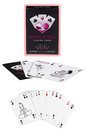 Sexi Görselli Oyun Kartı Kama Sutra Tavşan Kulaklı Maske Set BK1048