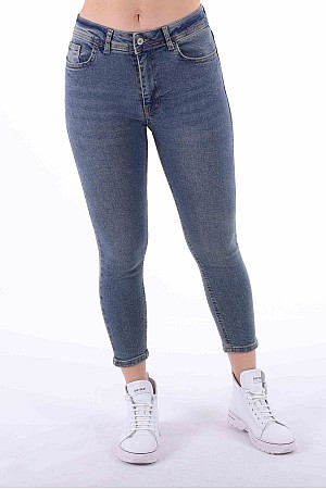 Kısa Erkek Skinny Kot Pantolon 810-02-(26-28)